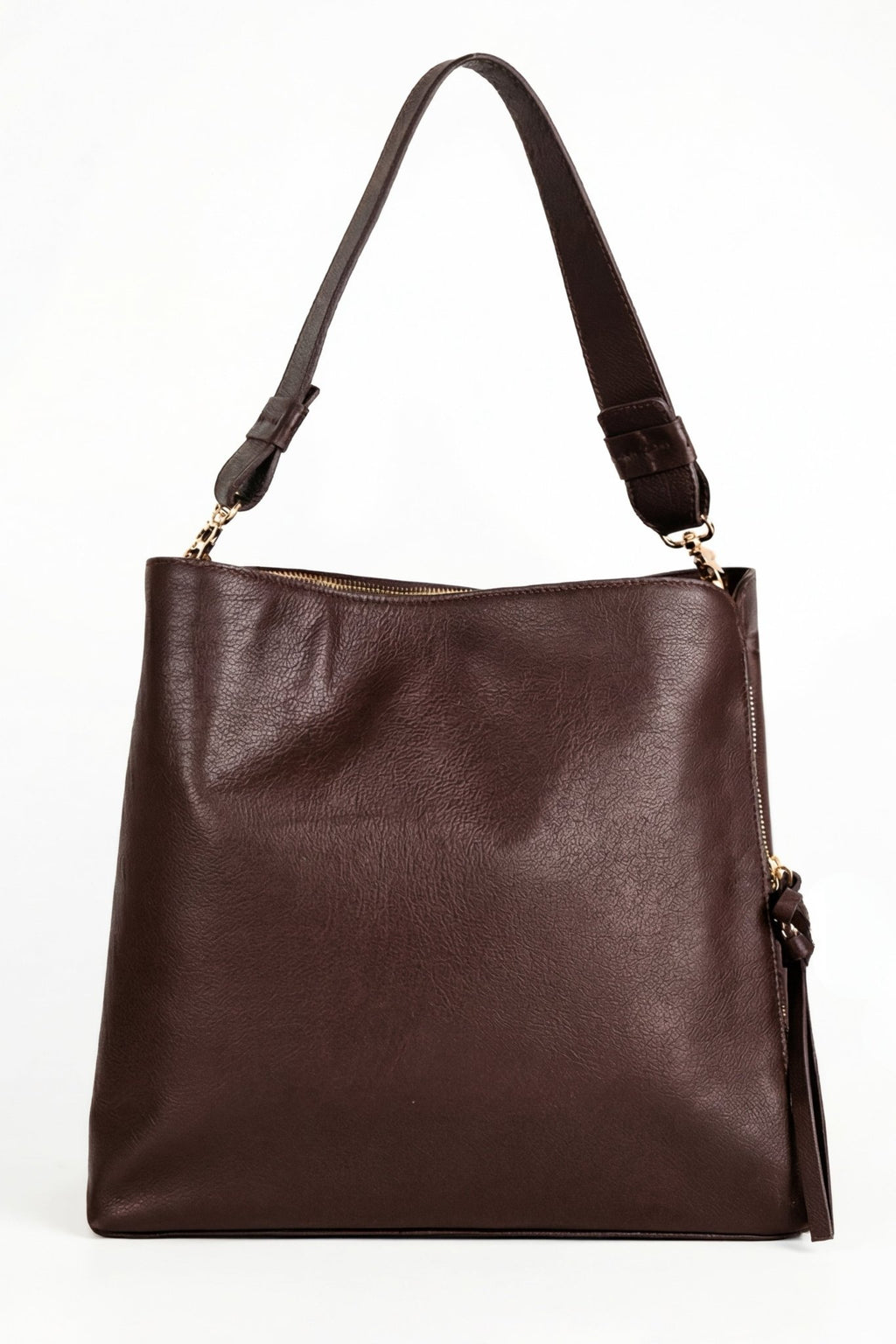 Elara Luxe Leather Shoulder Bag