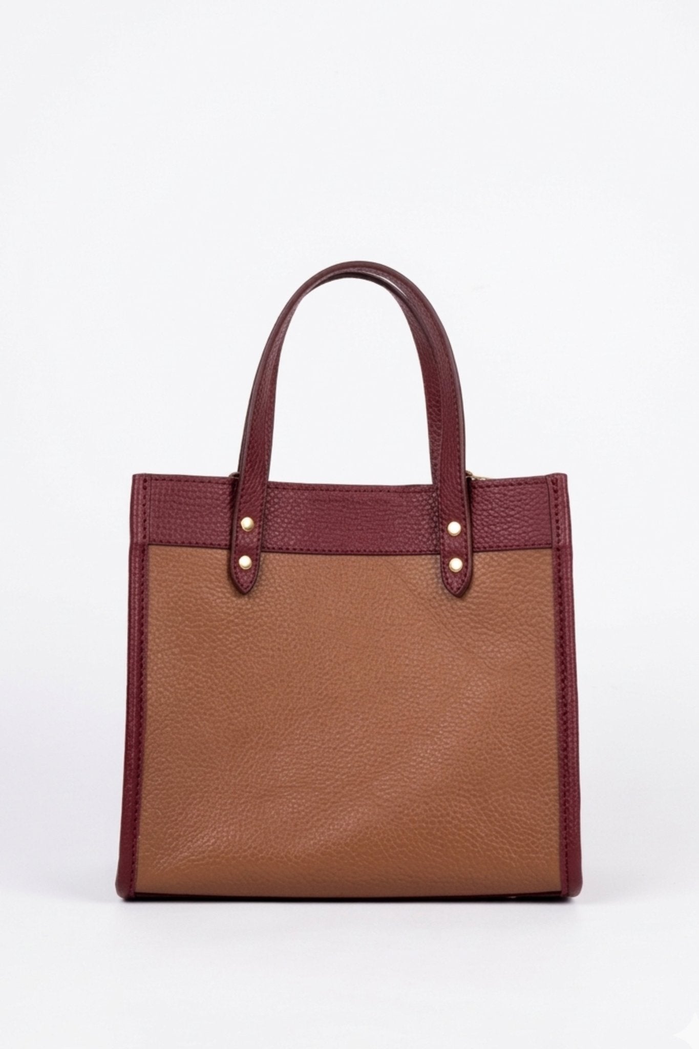 Mini Tote Leather Bag