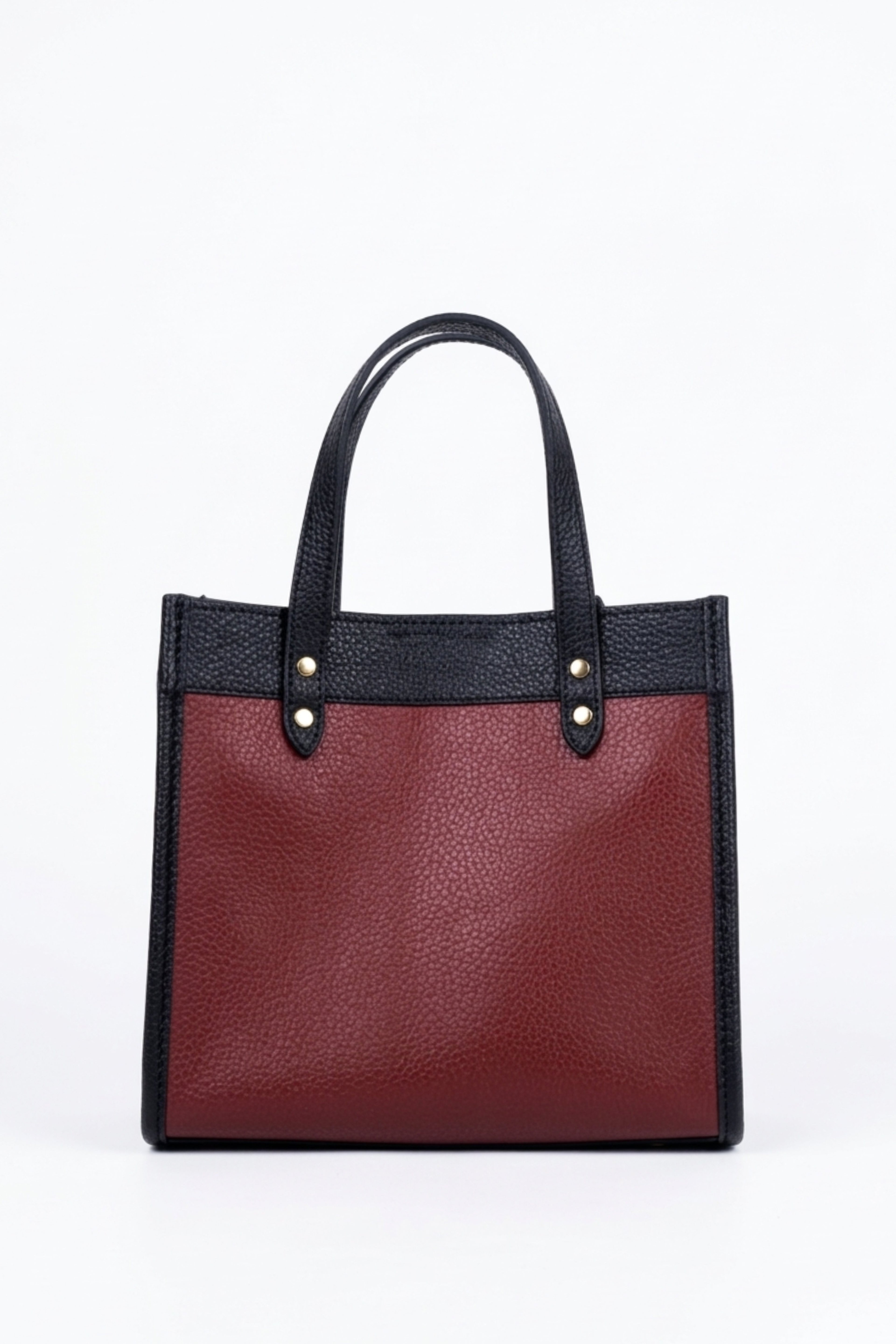 Mini Tote Leather Bag