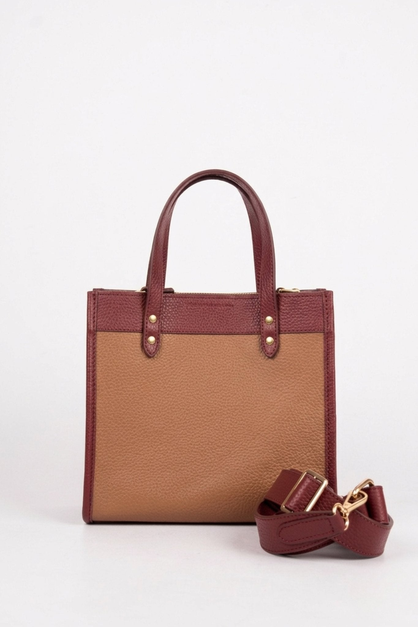 Mini Tote Leather Bag