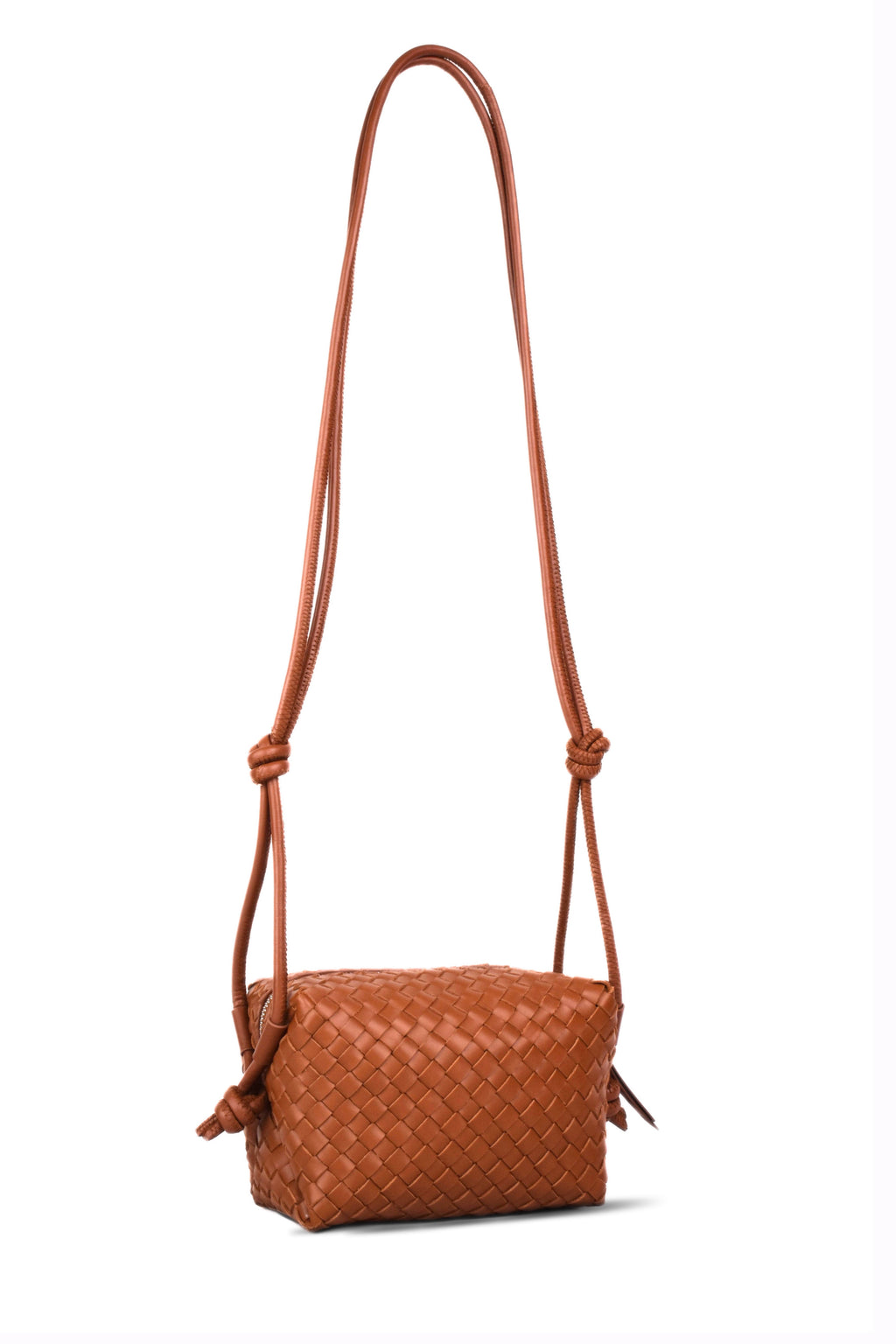 Woven Knot Shoulder Bag