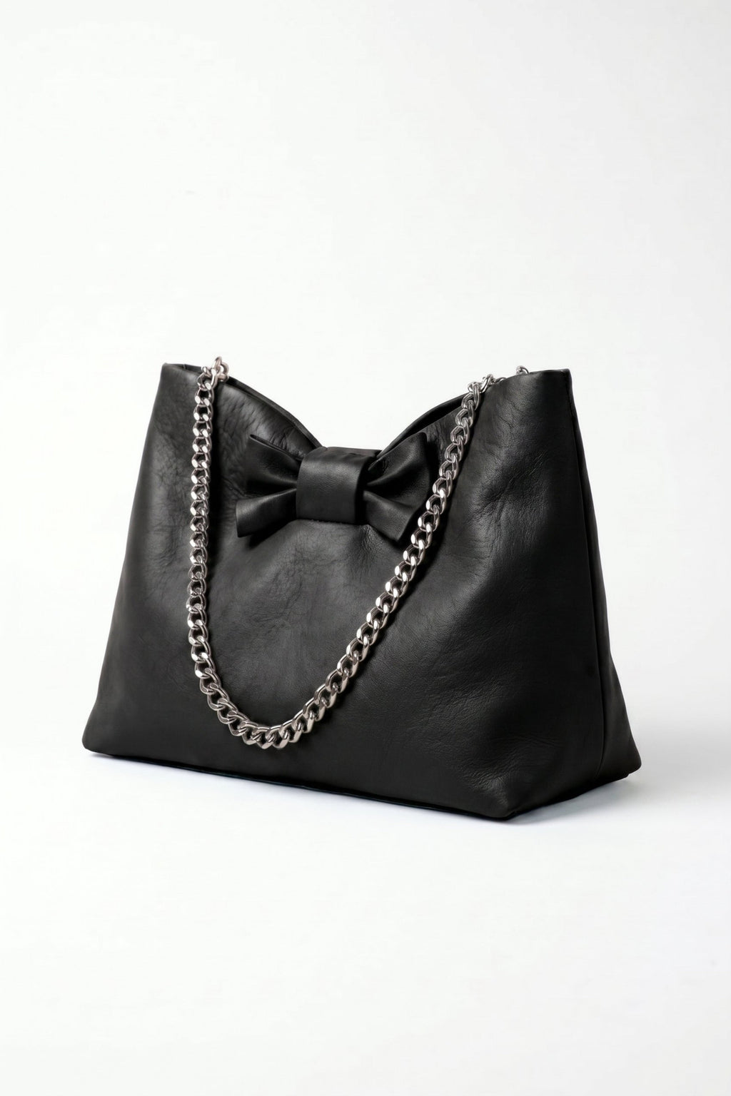 Bow Charm Shoulder Bag