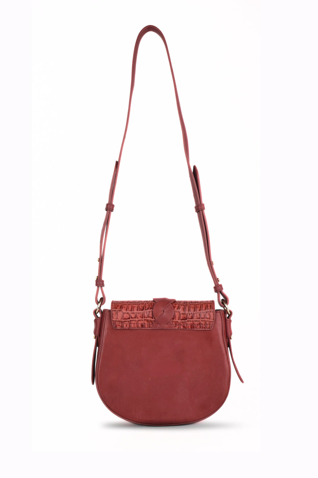 Verona Croc Crossbody Bag